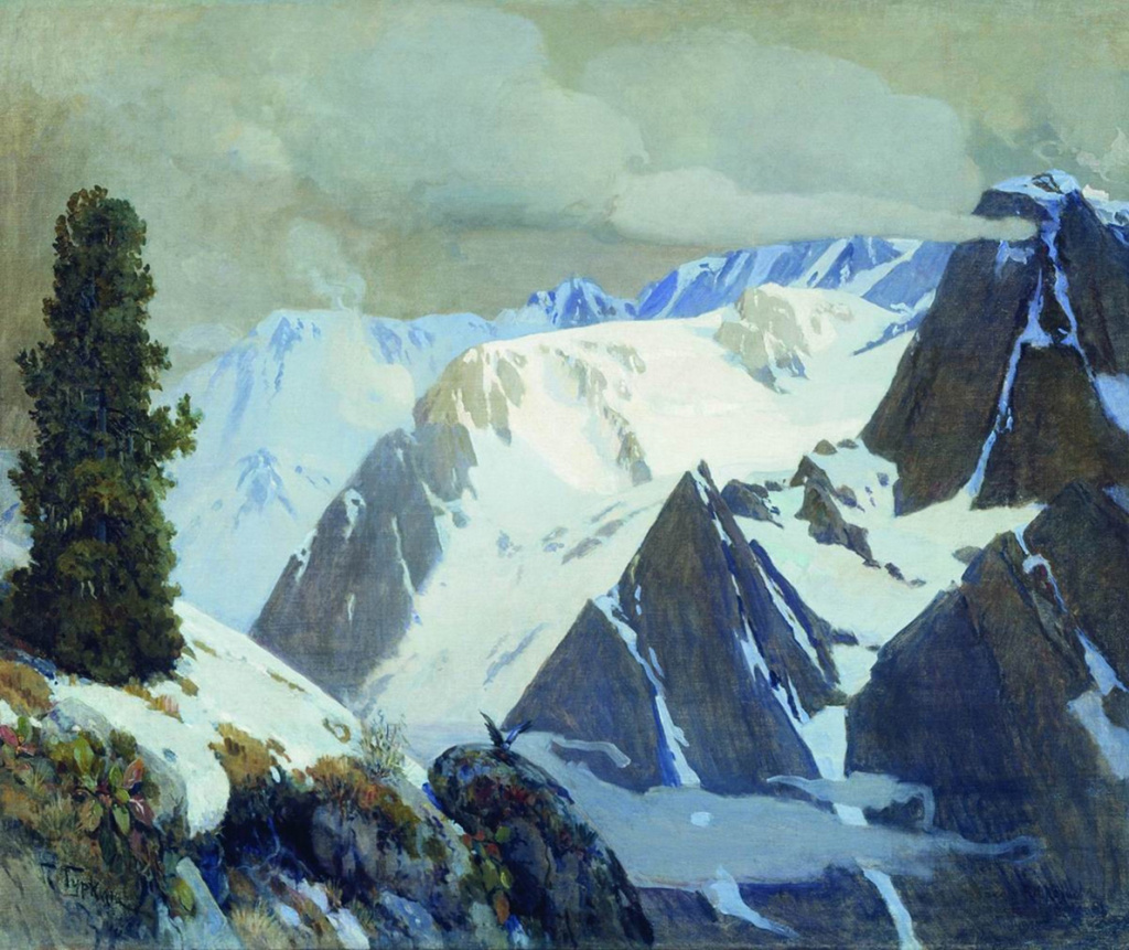 Чорос-Гуркин. Хан-Алтай. 1937. Холст масло.