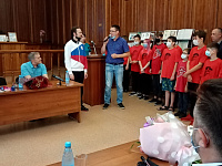Встреча с серебряным призёром Олимпиады в Токио Сергеем Каменским