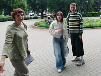 День семьи любви и верности на Петровском бульваре.