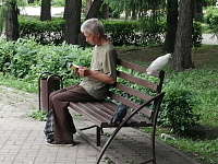«Читай, Бийск!» снова на бульваре.