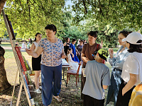 Библиотека в парке