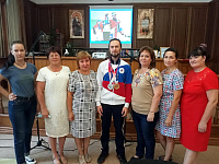 Встреча с серебряным призёром Олимпиады в Токио Сергеем Каменским