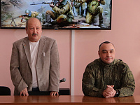 Встреча с участниками специальной военной операции «Героями не рождаются, Героями становятся»